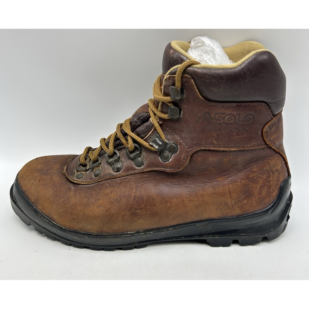 ASOLO Hiking Boots Womens 7.5 AFX 520 GTX Vibram Sole Brown